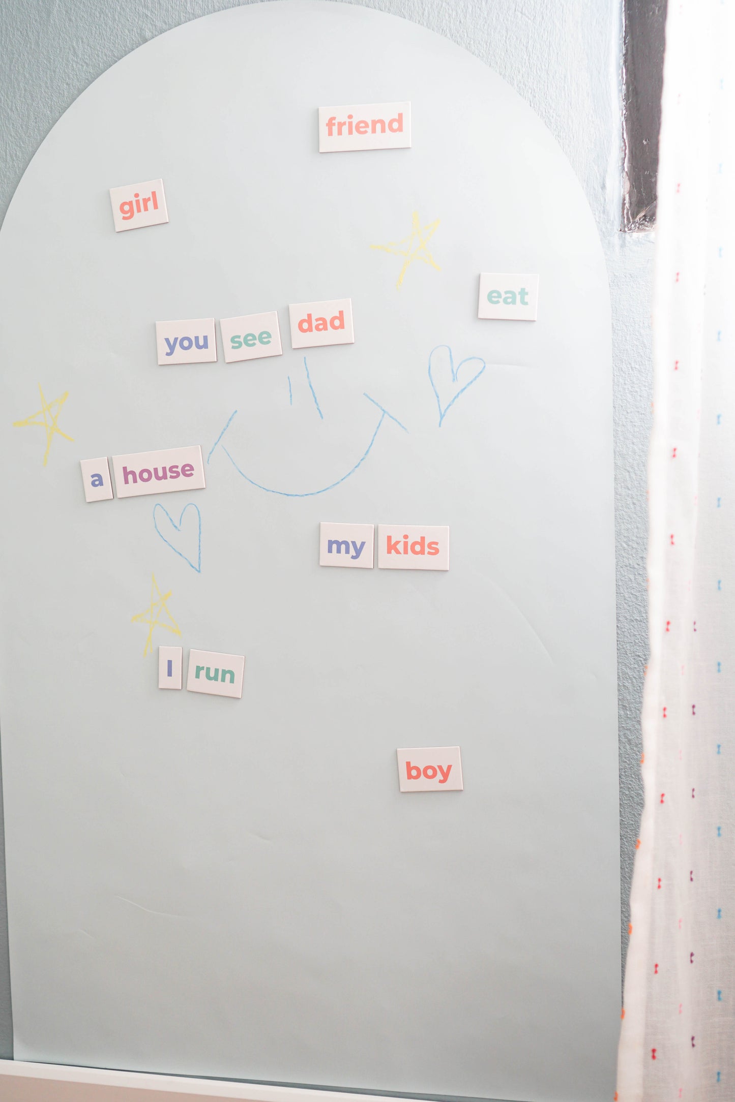 Magnetic Sight Word Flashcards 120 pieces