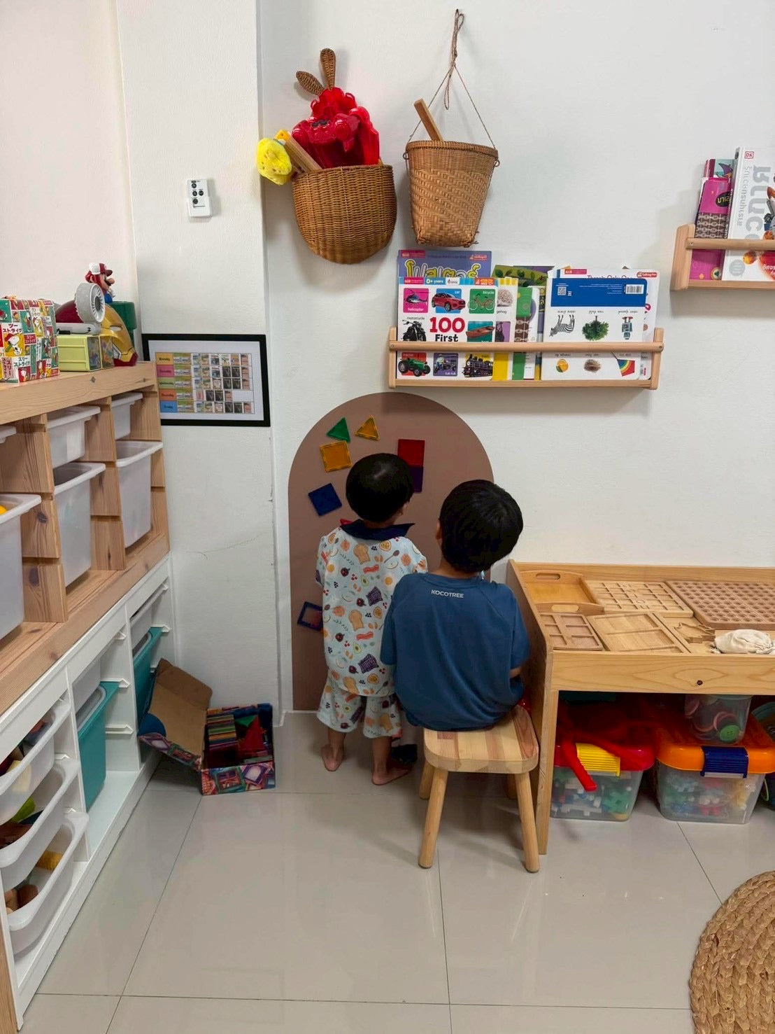 Ultra Mag Small play wall 39"x24" (100cmx60cm) removable & Repositionable