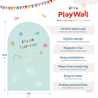 Magnetic wall decal - Educational toys