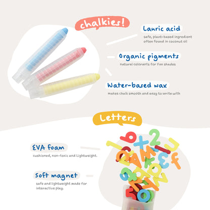 Magnetic wall decal - Educational toys