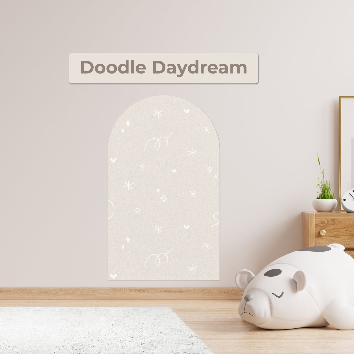 The Original magnetic play wall for playroom 39"x24" (100cmx60cm)