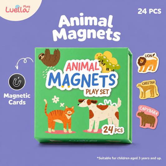 Magnetic Animal Card for kids