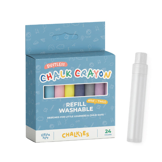 Dustless chalk crayon