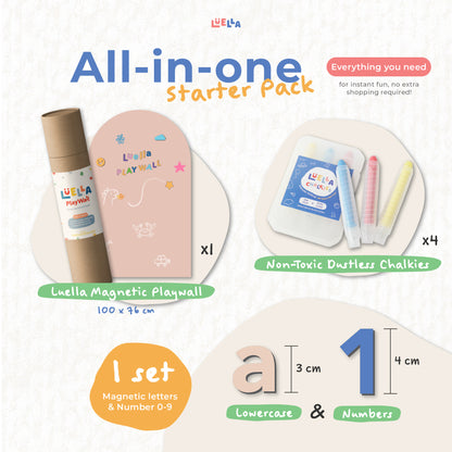 Magnetic wall decal All-In-One Starter Pack