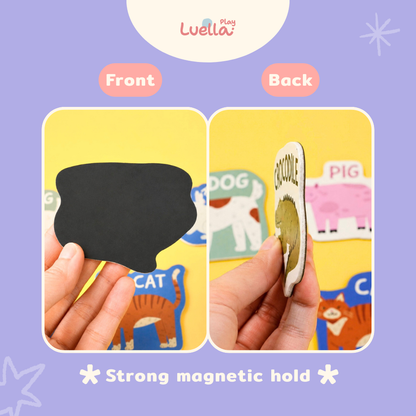 Magnetic Animal Card for kids