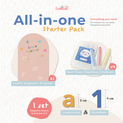 Magnetic wall decal All-In-One Starter Pack