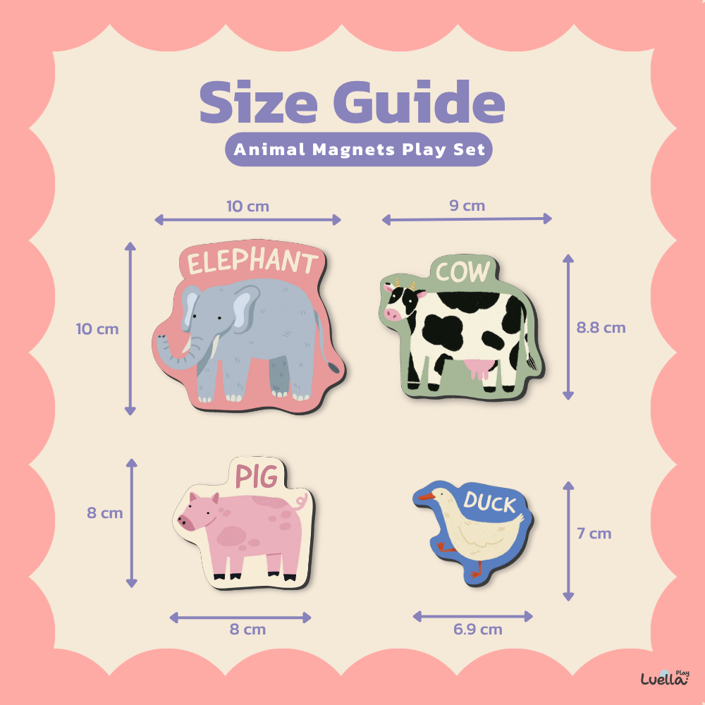 Magnetic Animal Card for kids