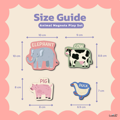 Magnetic Animal Card for kids