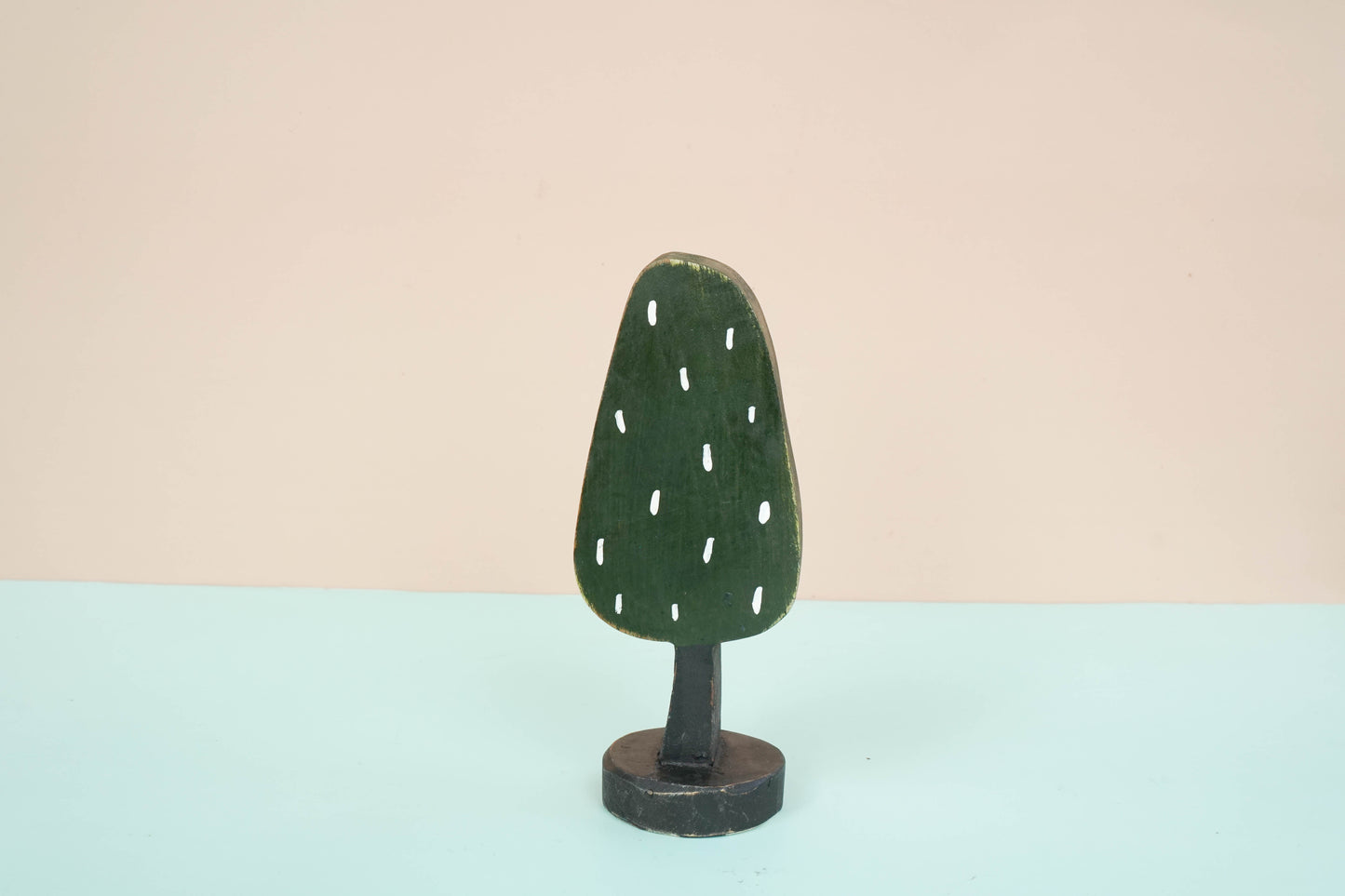 Wooden Trees decor SET OF 5  for a kid's woodland playroom, theme natural nature Waldorf Montessori