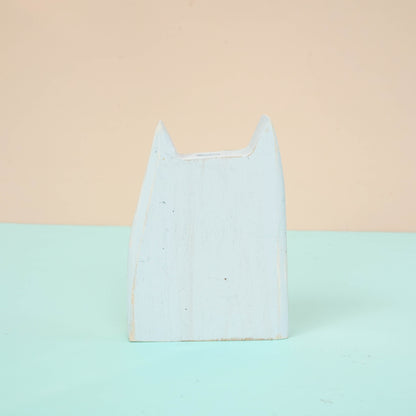 Wooden animal cat snail duck decor for a kid's woodland playroom wood theme