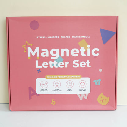 Magnetic Letters & Shapes Set – 165 Pieces