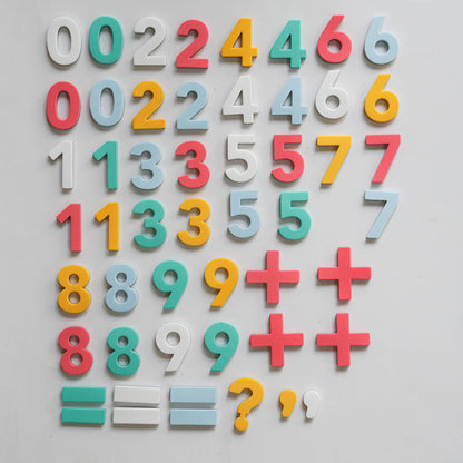 Premium set magnetic play wall for playroom 39"x24" (100cmx60cm) with 165 pcs of letters and shapes