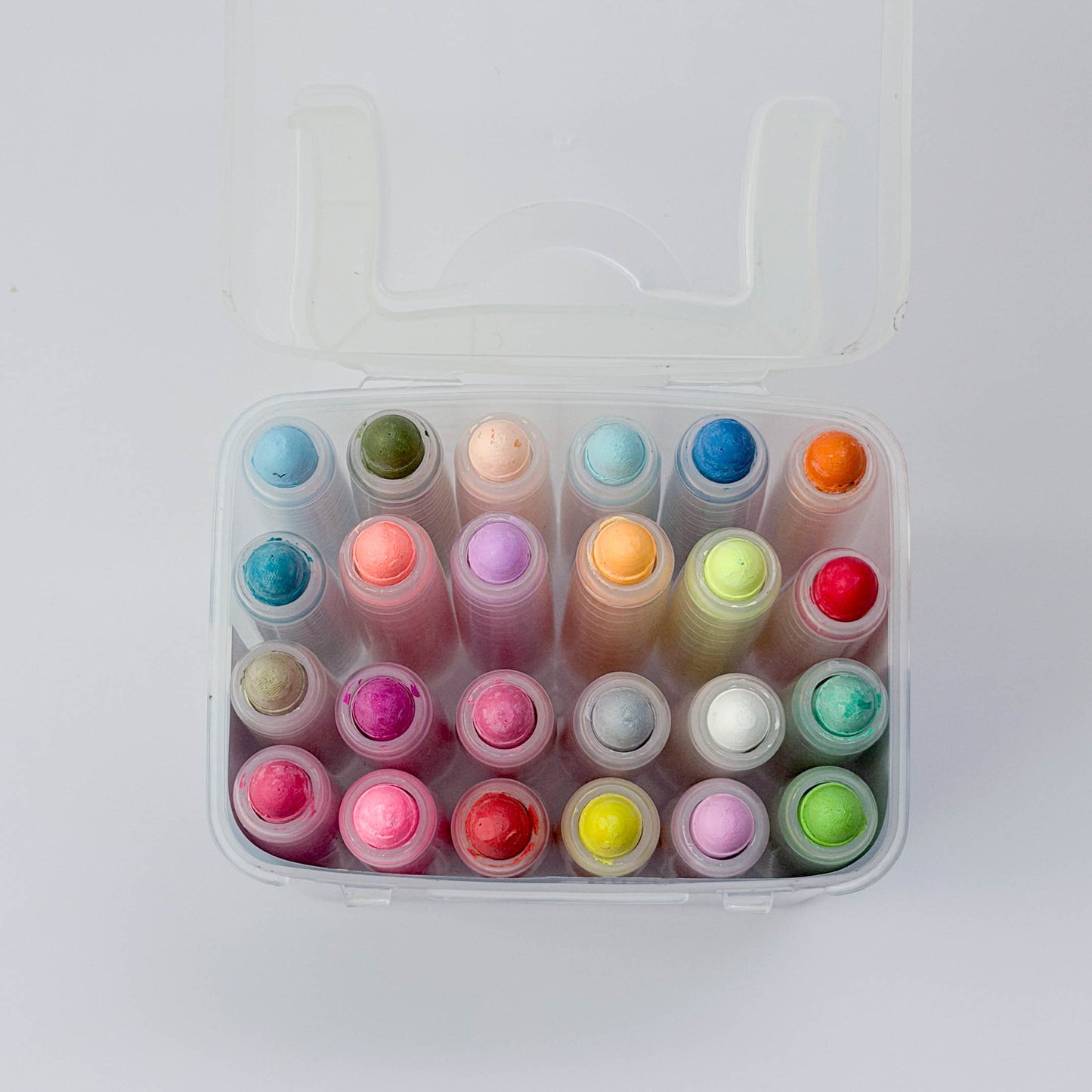 24 PCS Dustless chalk crayon