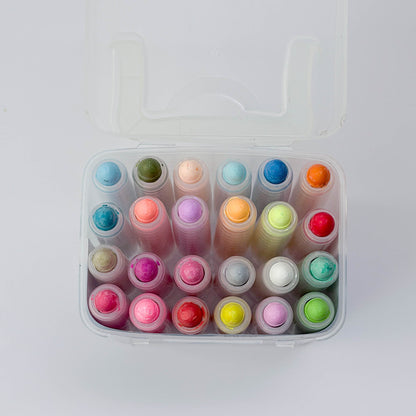 24 PCS Dustless chalk crayon