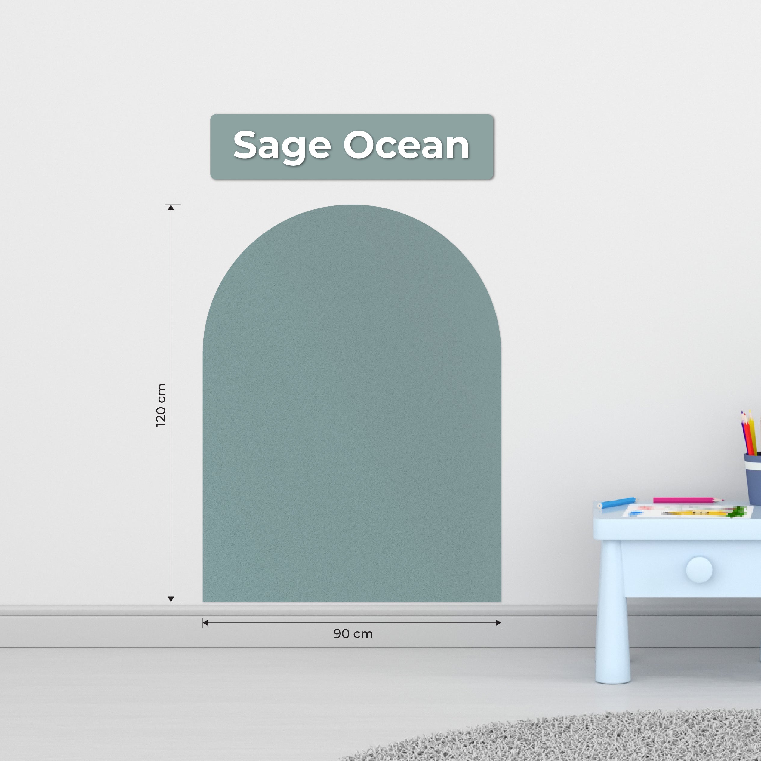 Ultra Mag Extra Large Play Wall, Kids Learning Board 47"x35" (120cmx90cm)