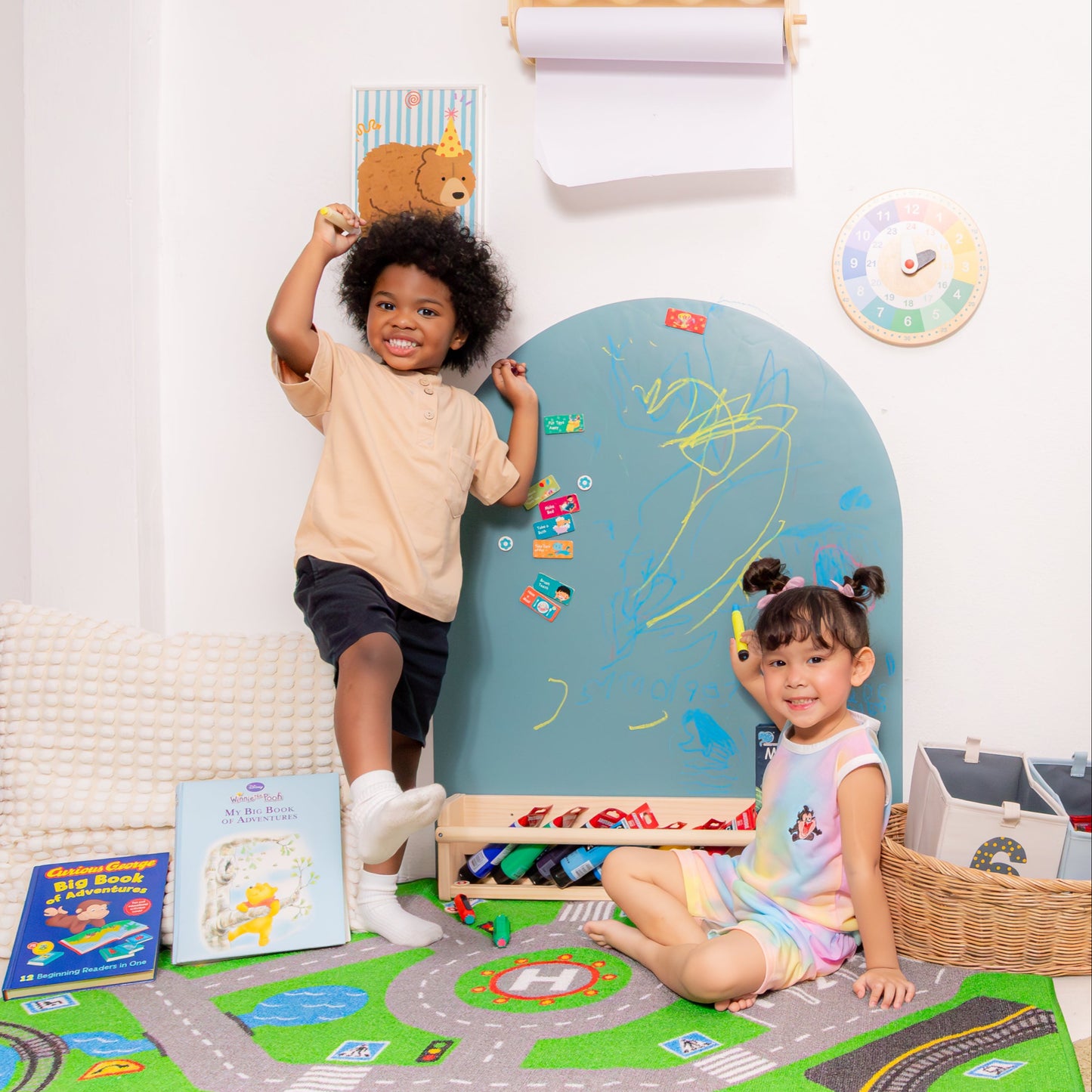 Magnetic wall decal - Educational toys