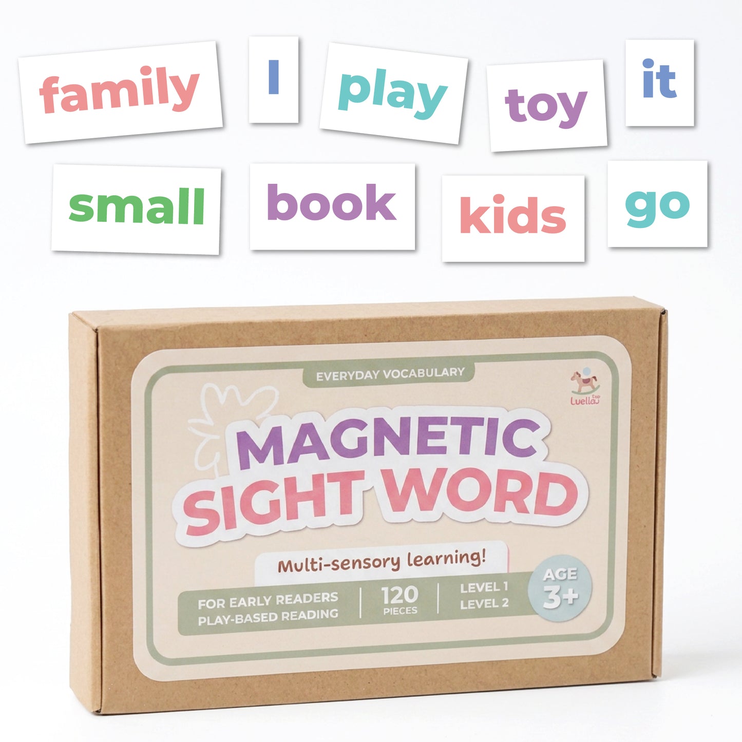 Magnetic Sight Word Flashcards 120 pieces